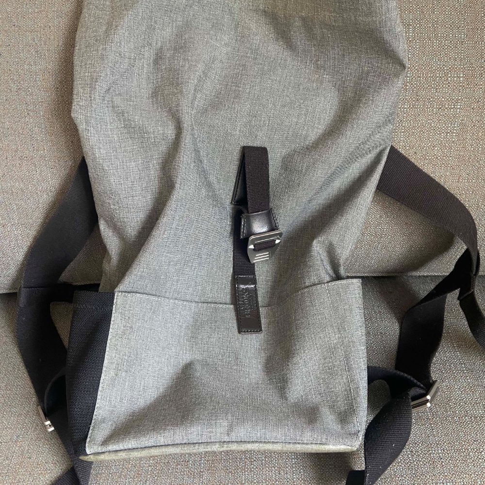 Brooks England Pickwick Tex Nylon Backpack 12L Grey - Picture 3 of 10
